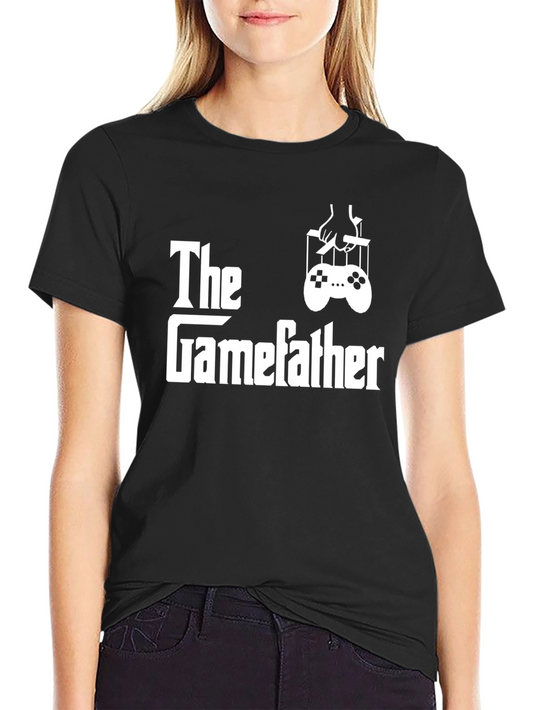 The Gamefather T-Shirt - Gamer Dad Novelty Tee