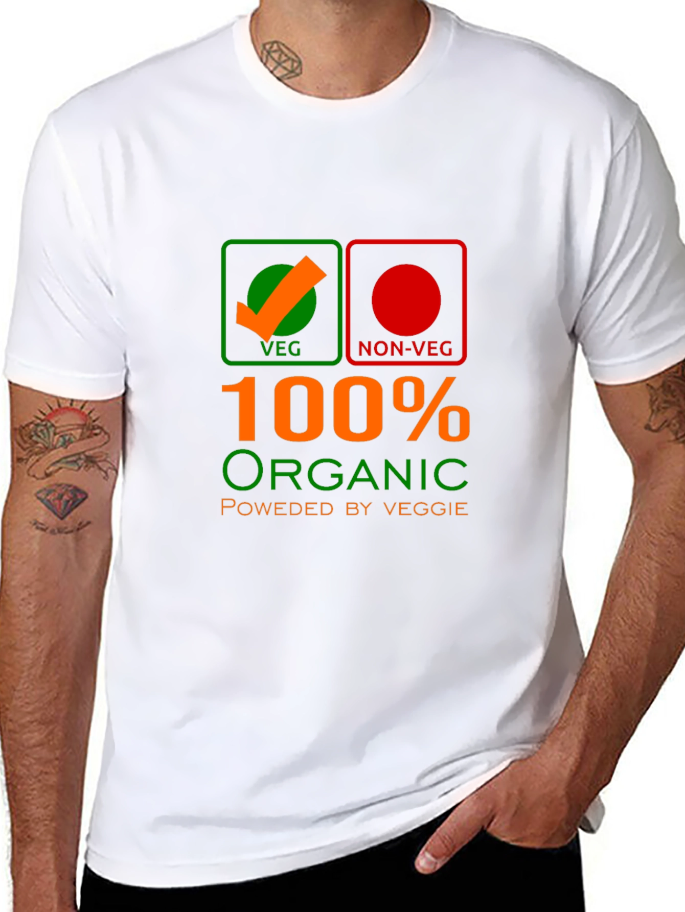 Veggie Powered Organic T-Shirt