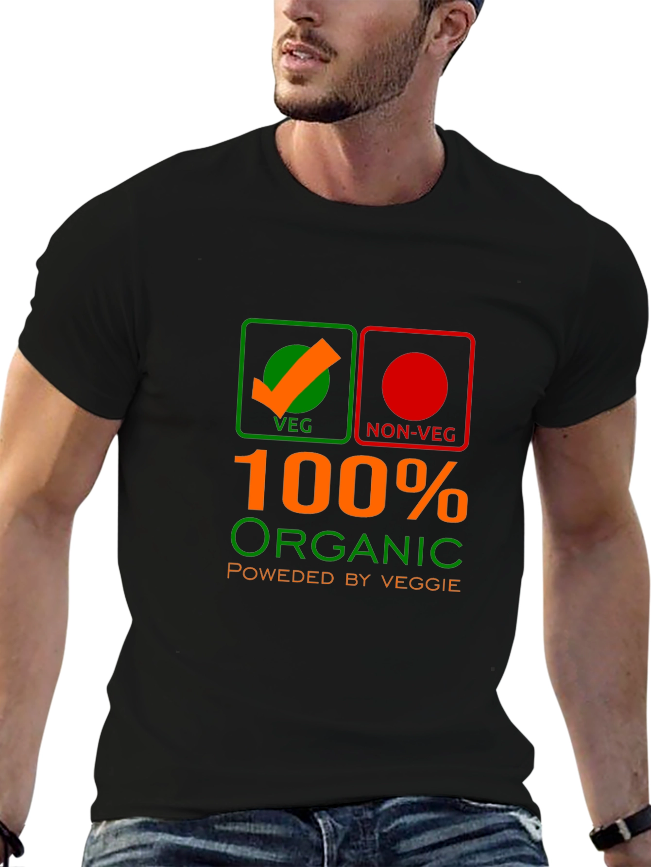Veggie Powered Organic T-Shirt