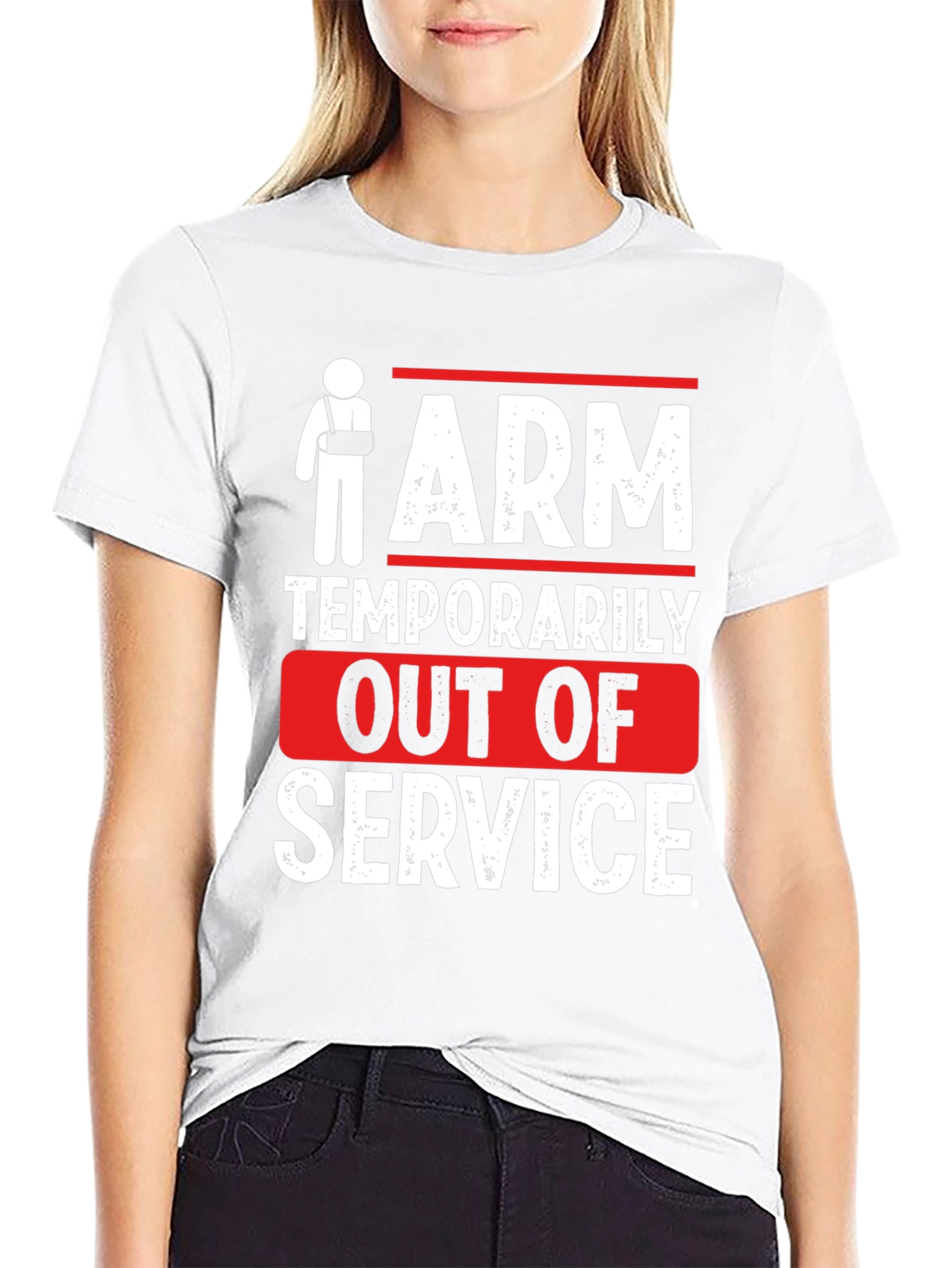 Arm Temporarily Out of Service Graphic T-Shirt