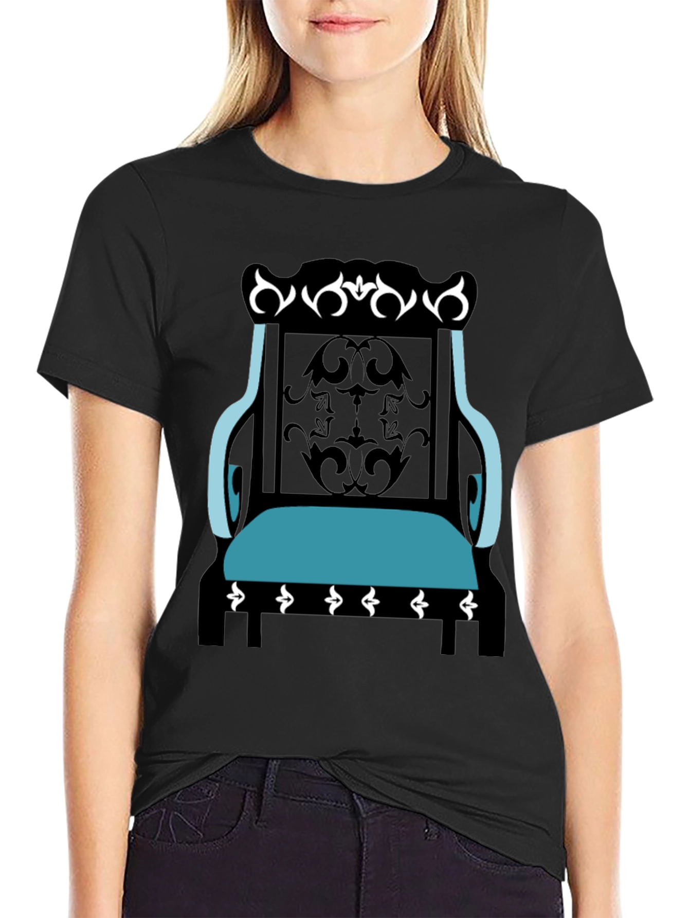 Throne Graphic Tee - Unique Design Comfortable Fit