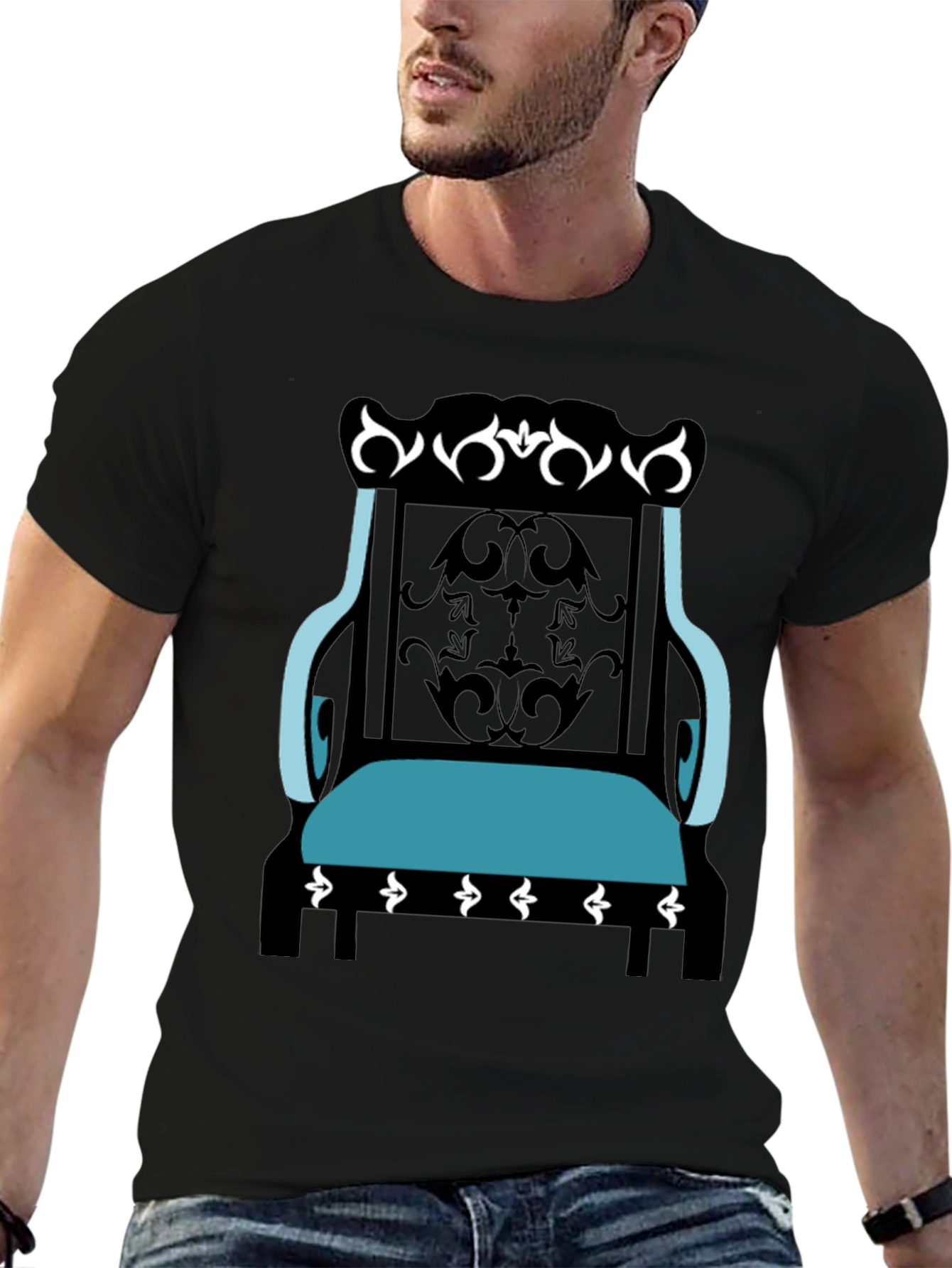 Throne Graphic Tee - Unique Design Comfortable Fit