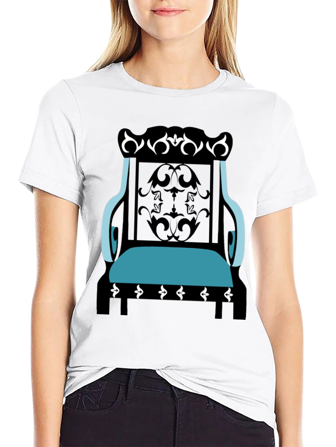 Throne Graphic Tee - Unique Design Comfortable Fit
