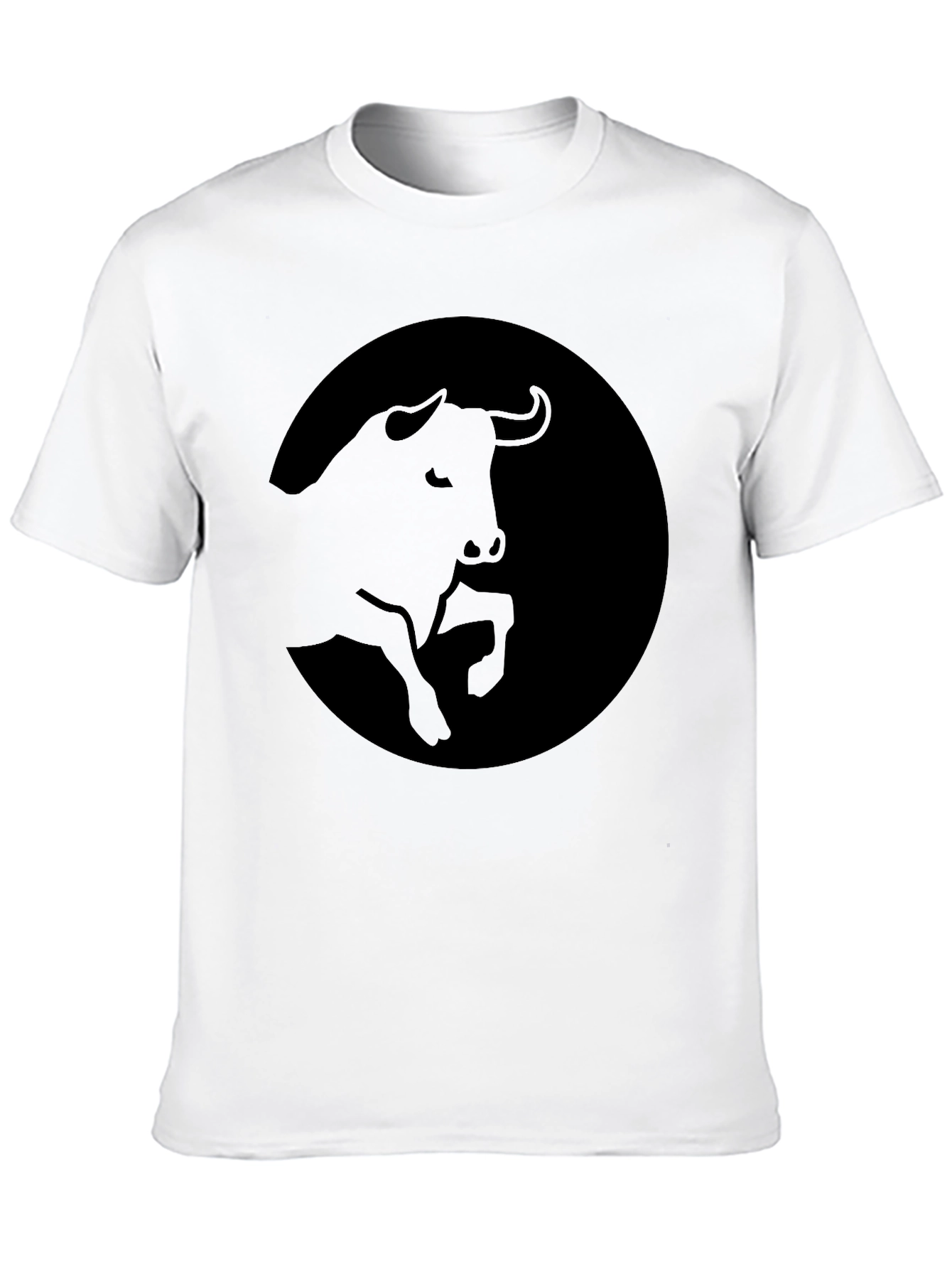 Black Bull Graphic Tee - Stylish Mens T-Shirt