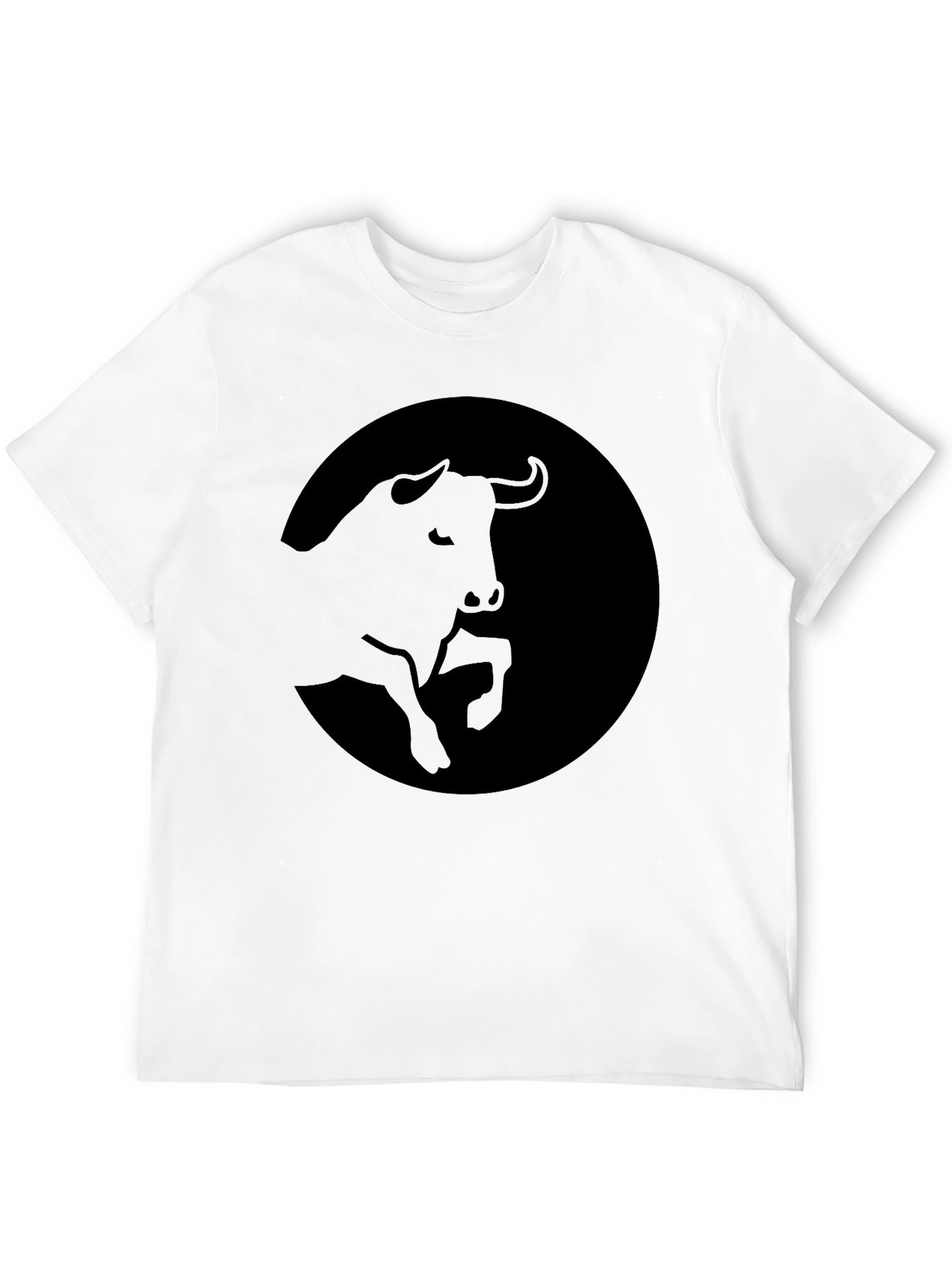 Black Bull Graphic Tee - Stylish Mens T-Shirt