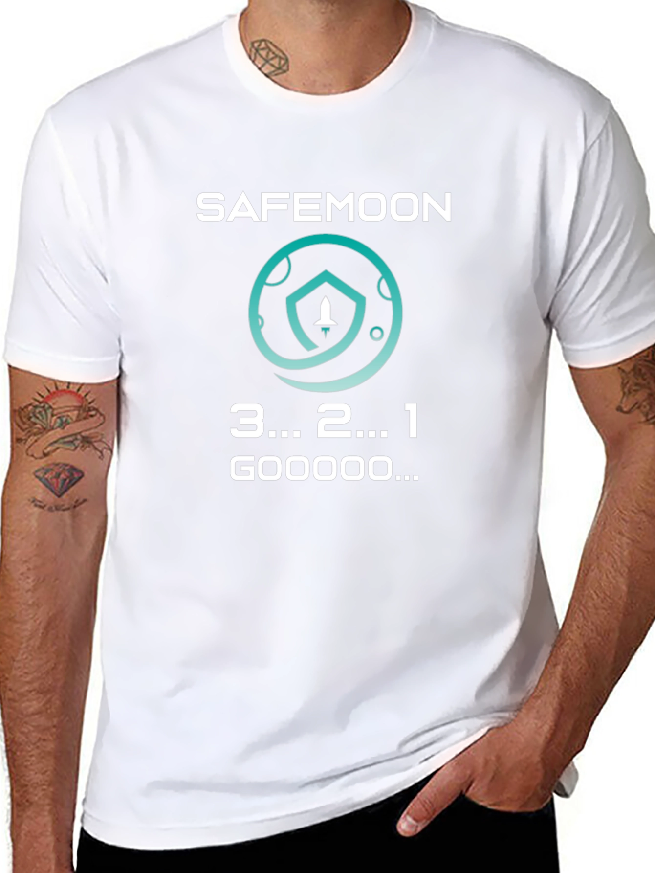 Safemoon Crypto Black T-Shirt