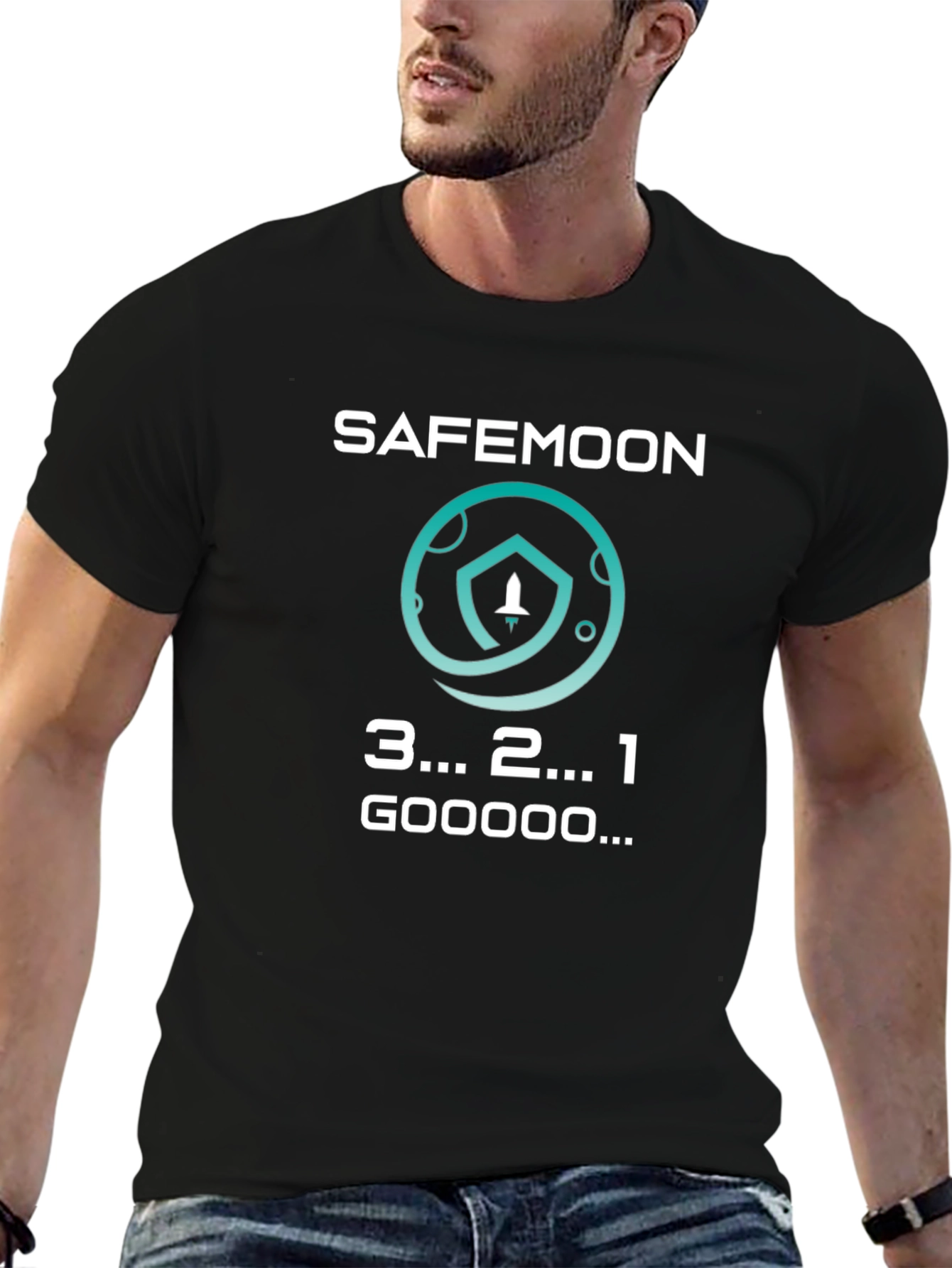 Safemoon Crypto Black T-Shirt
