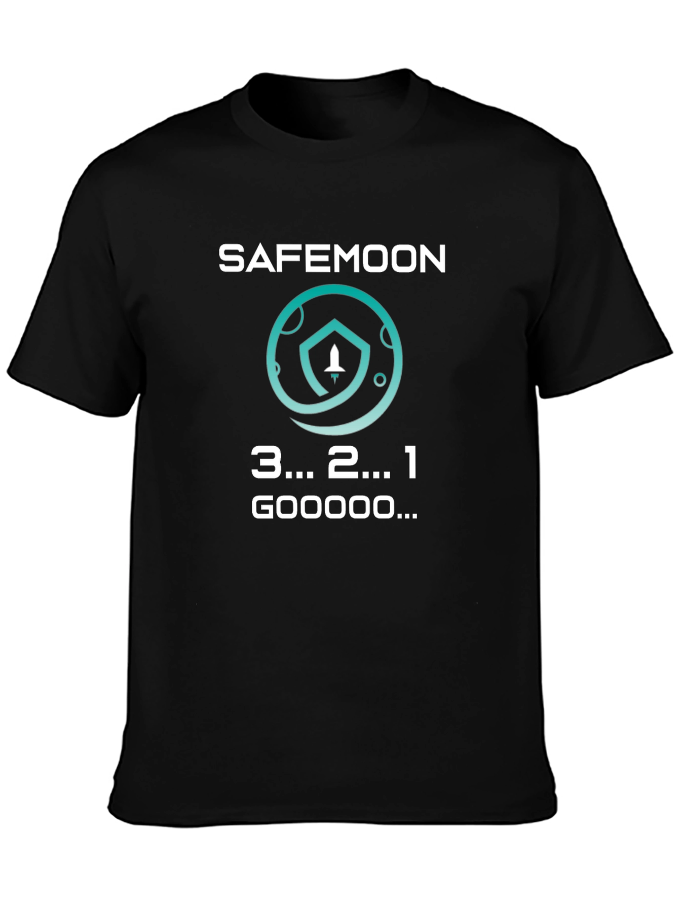 Safemoon Crypto Black T-Shirt