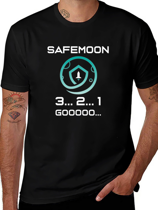 Safemoon Crypto Black T-Shirt