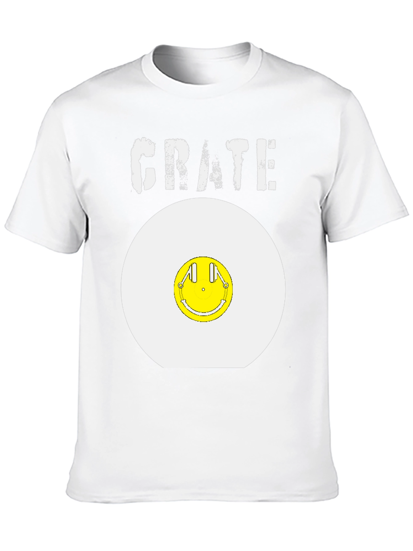 Crate DJ Record Smile T-Shirt