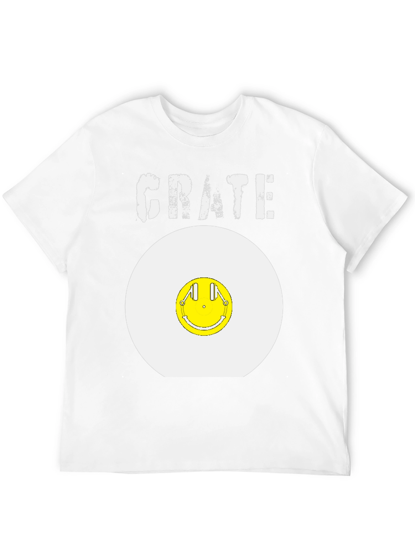 Crate DJ Record Smile T-Shirt
