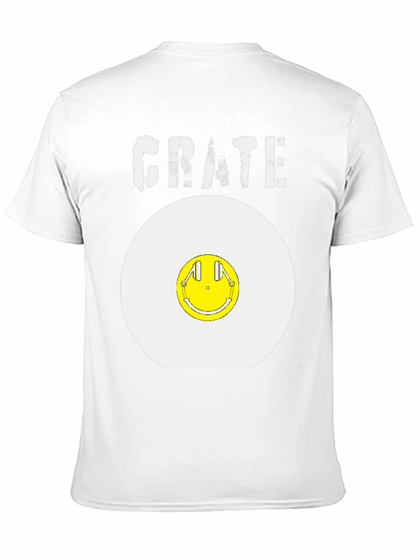 Crate DJ Record Smile T-Shirt