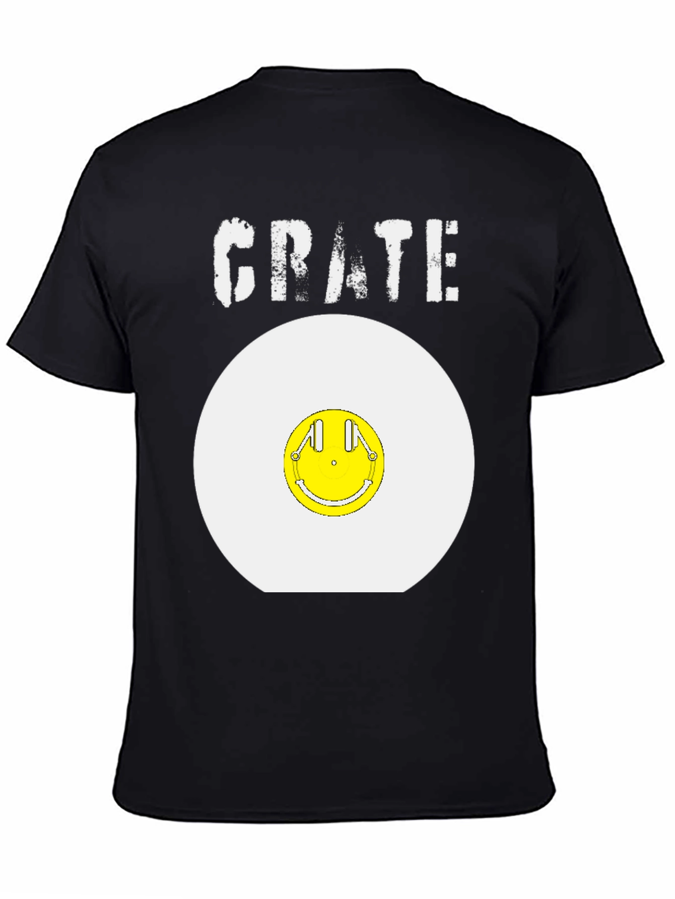 Crate DJ Record Smile T-Shirt