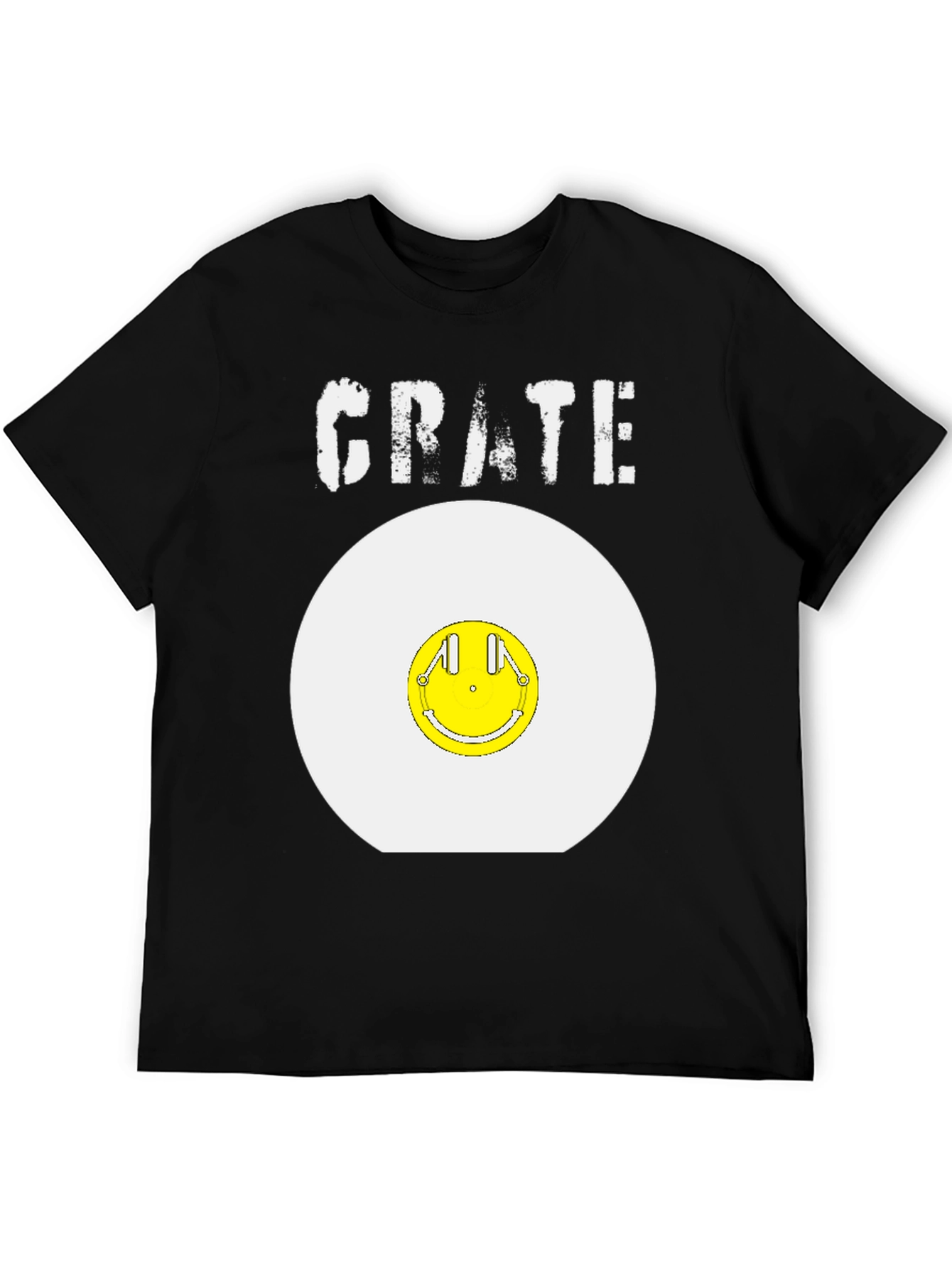 Crate DJ Record Smile T-Shirt