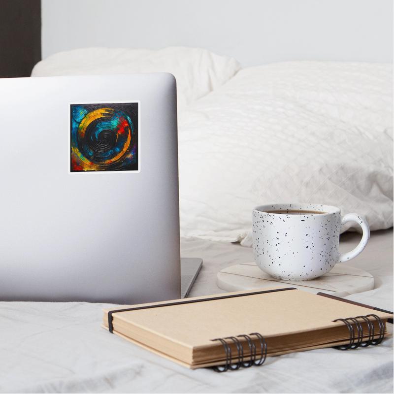 abstract painting bold colors