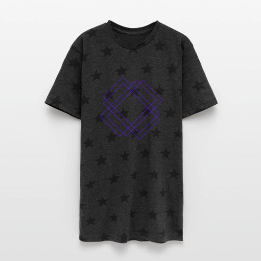 abstract purple geometric logo