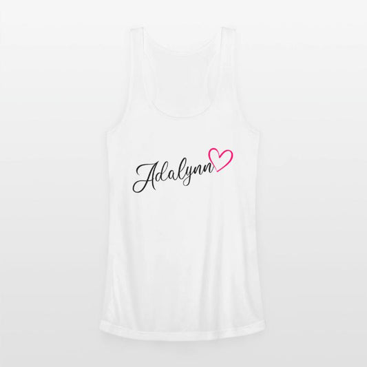 Adalynn Name Pink Heart