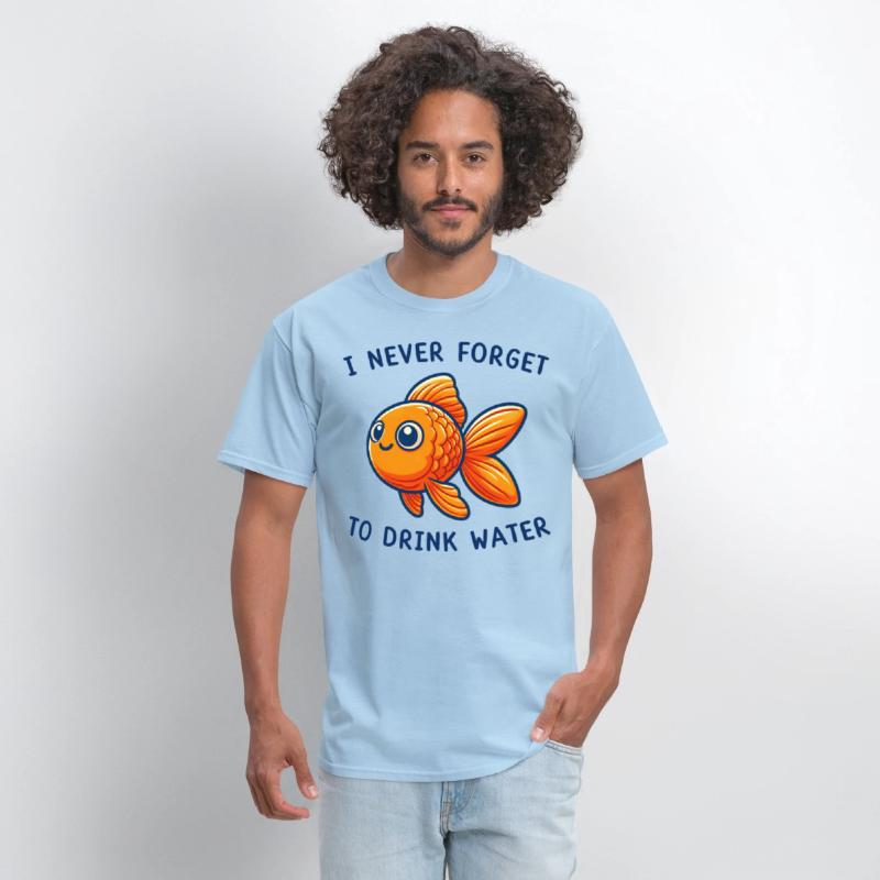 Adhd Reminders GoldfishNeverForgets to Drink Water