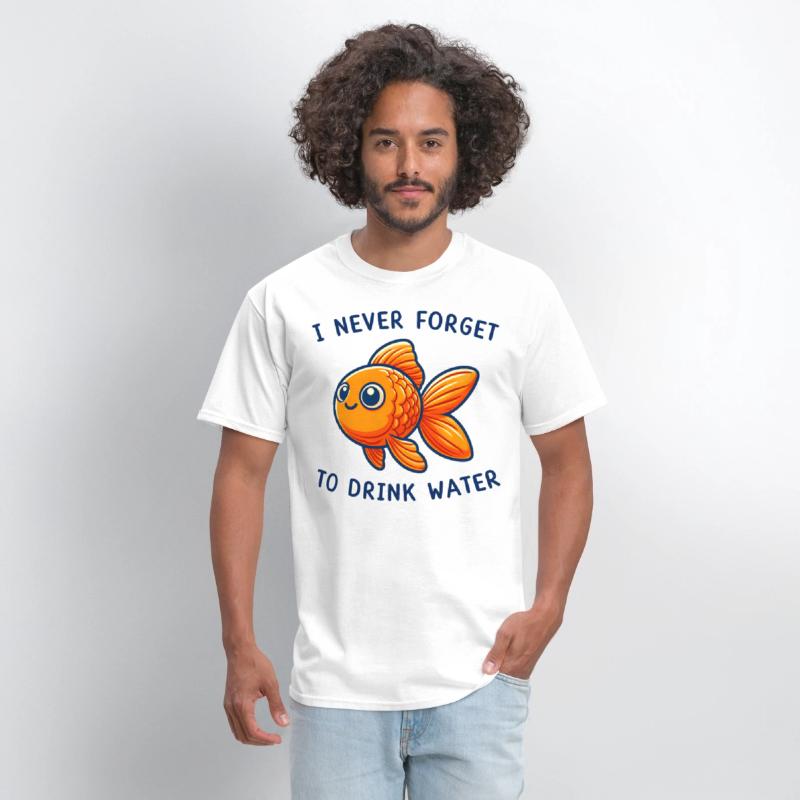 Adhd Reminders GoldfishNeverForgets to Drink Water
