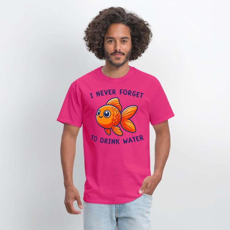 Adhd Reminders GoldfishNeverForgets to Drink Water