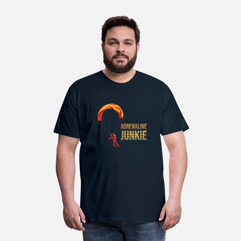 Adrenaline Junkie Parachute Skydiver