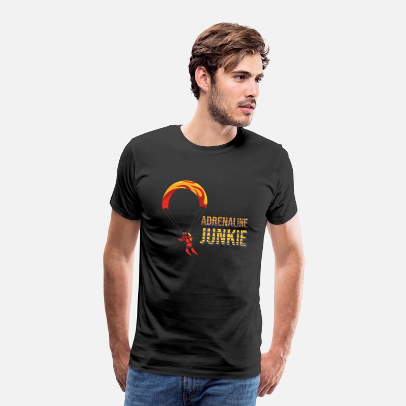 Adrenaline Junkie Parachute Skydiver