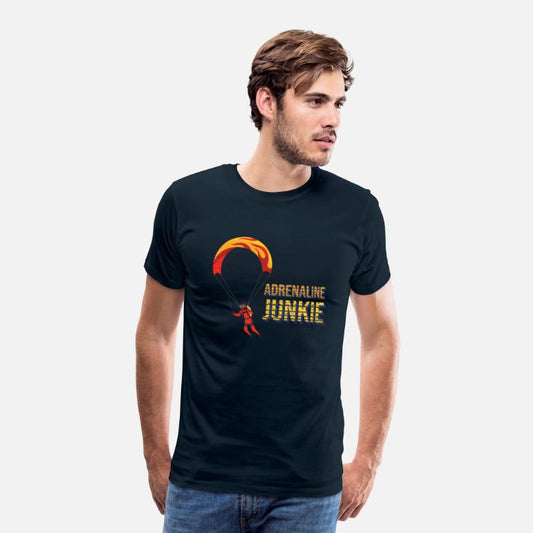 Adrenaline Junkie Parachute Skydiver