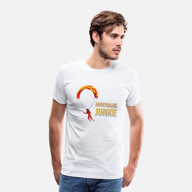 Adrenaline Junkie Parachute Skydiver