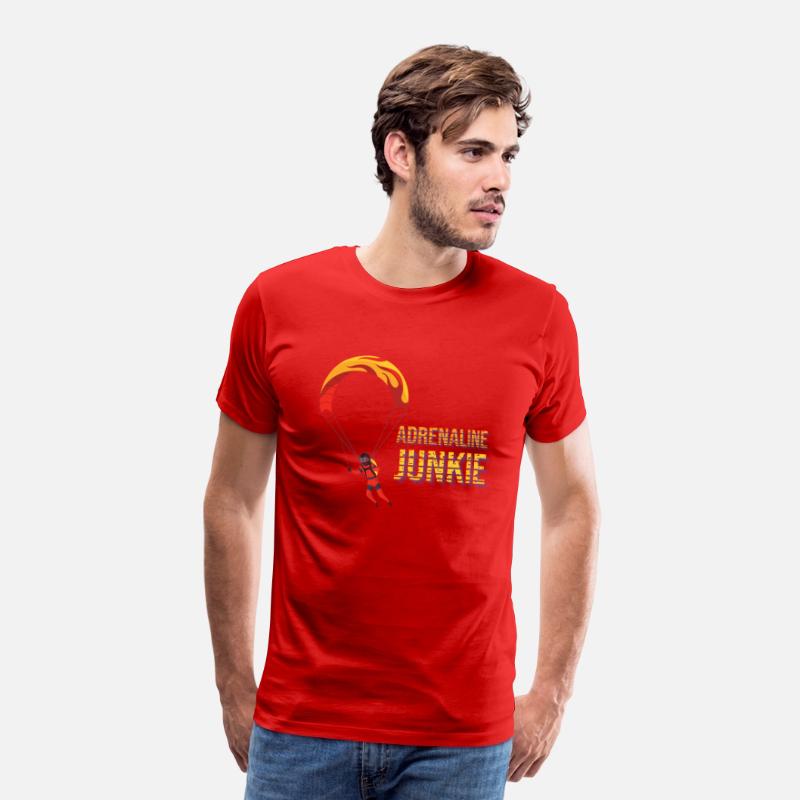Adrenaline Junkie Parachute Skydiver