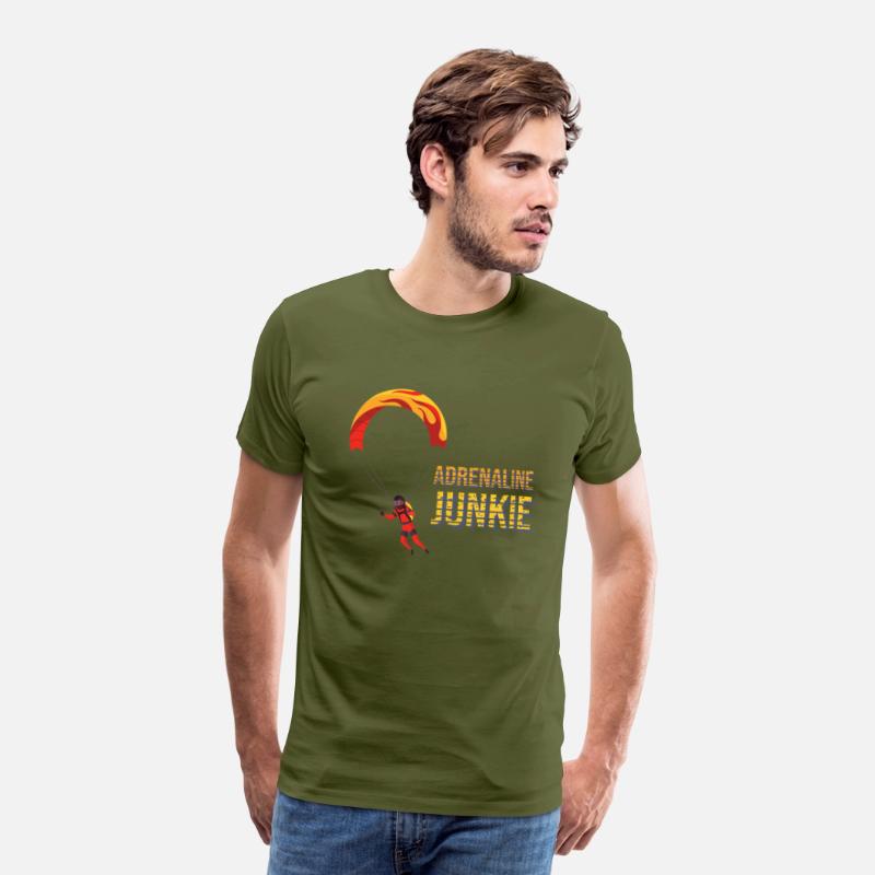 Adrenaline Junkie Parachute Skydiver