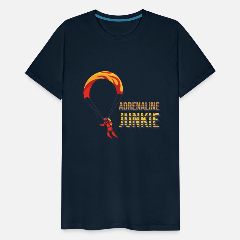 Adrenaline Junkie Parachute Skydiver