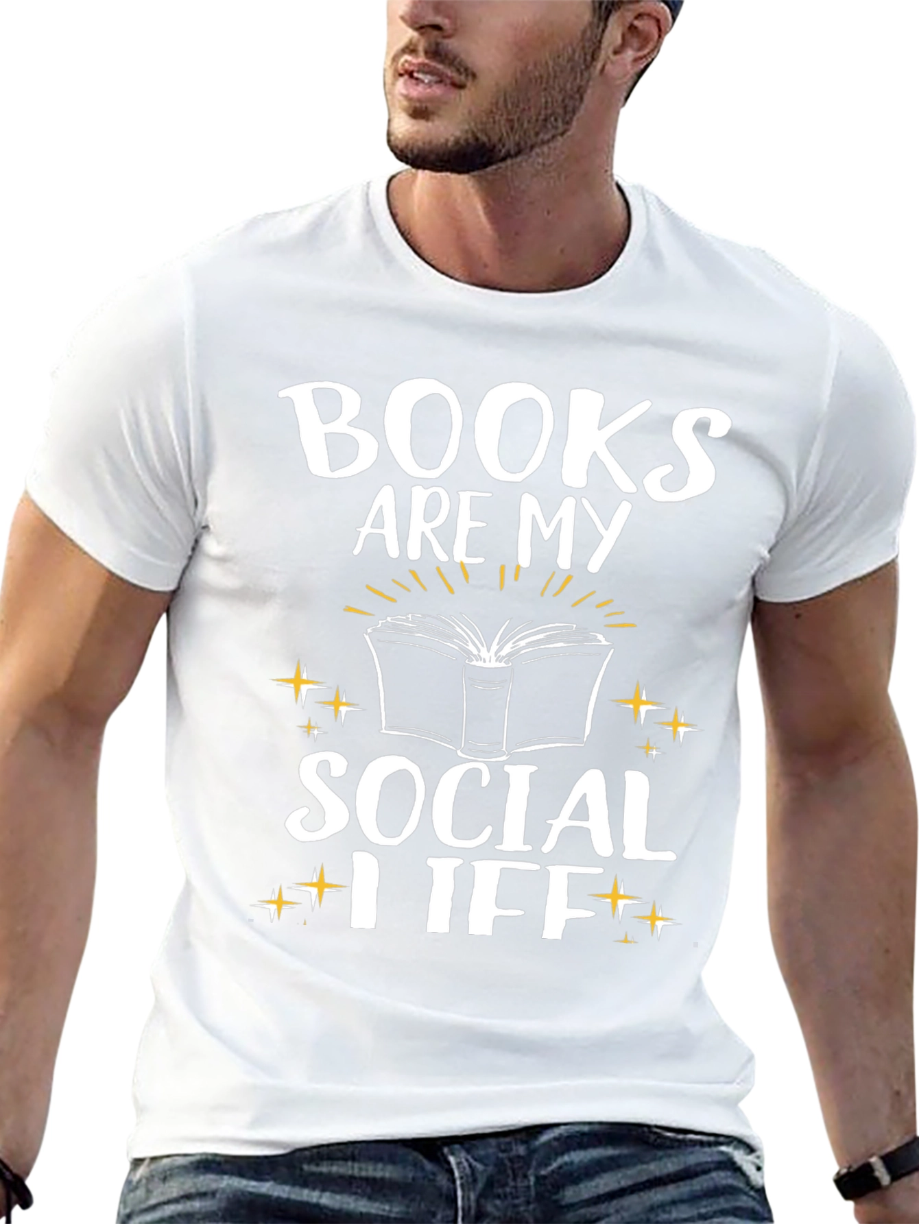 Books Are My Social Life T-Shirt