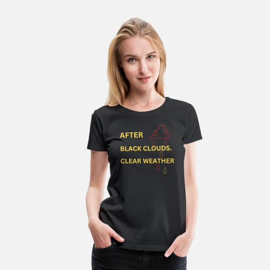 after black clouds