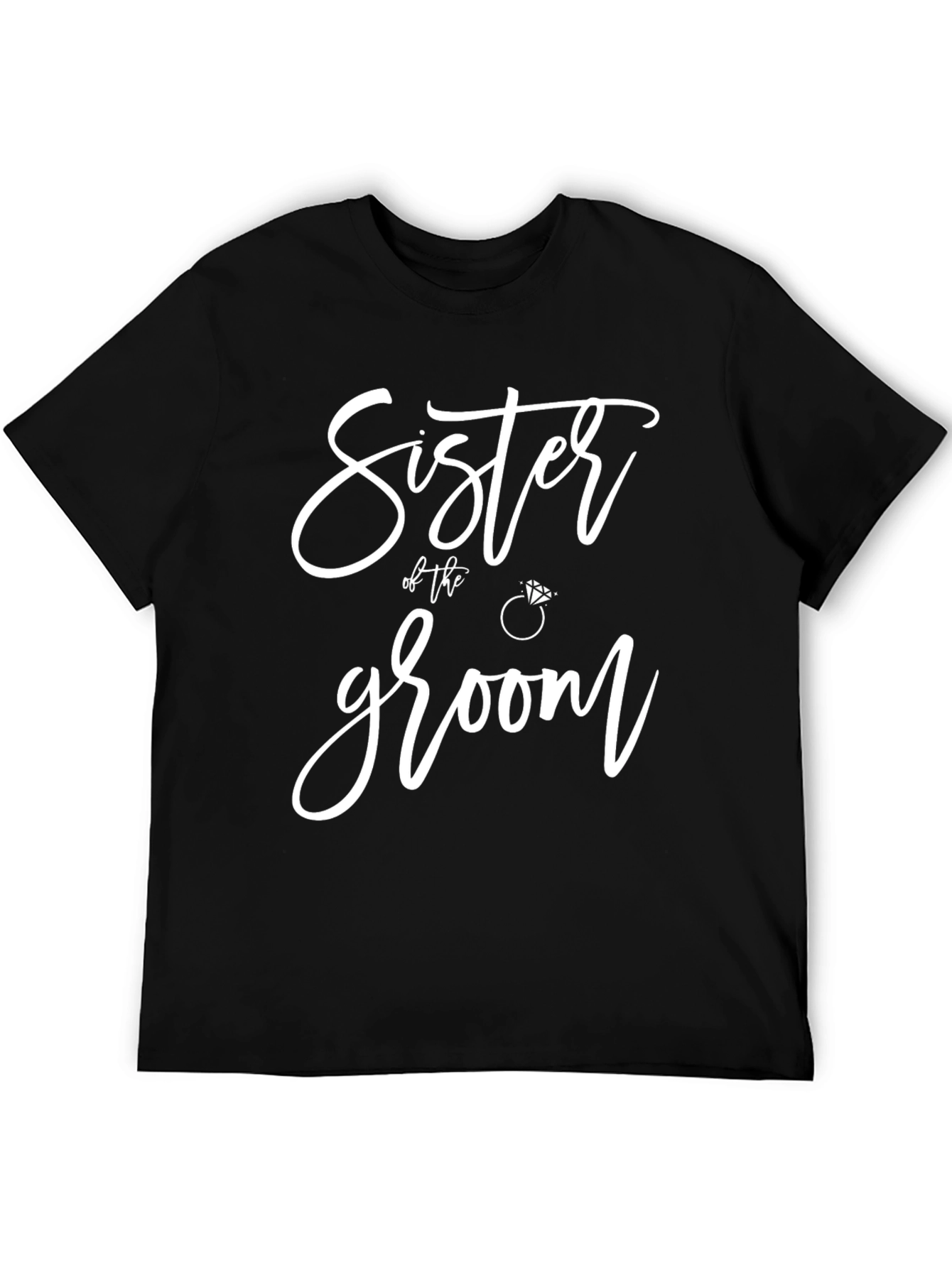 Sister of the Groom Wedding T-Shirt