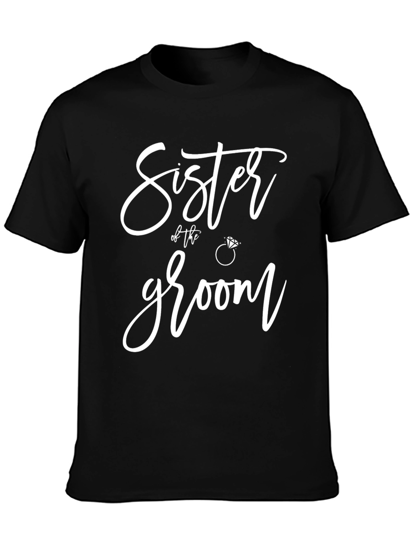 Sister of the Groom Wedding T-Shirt