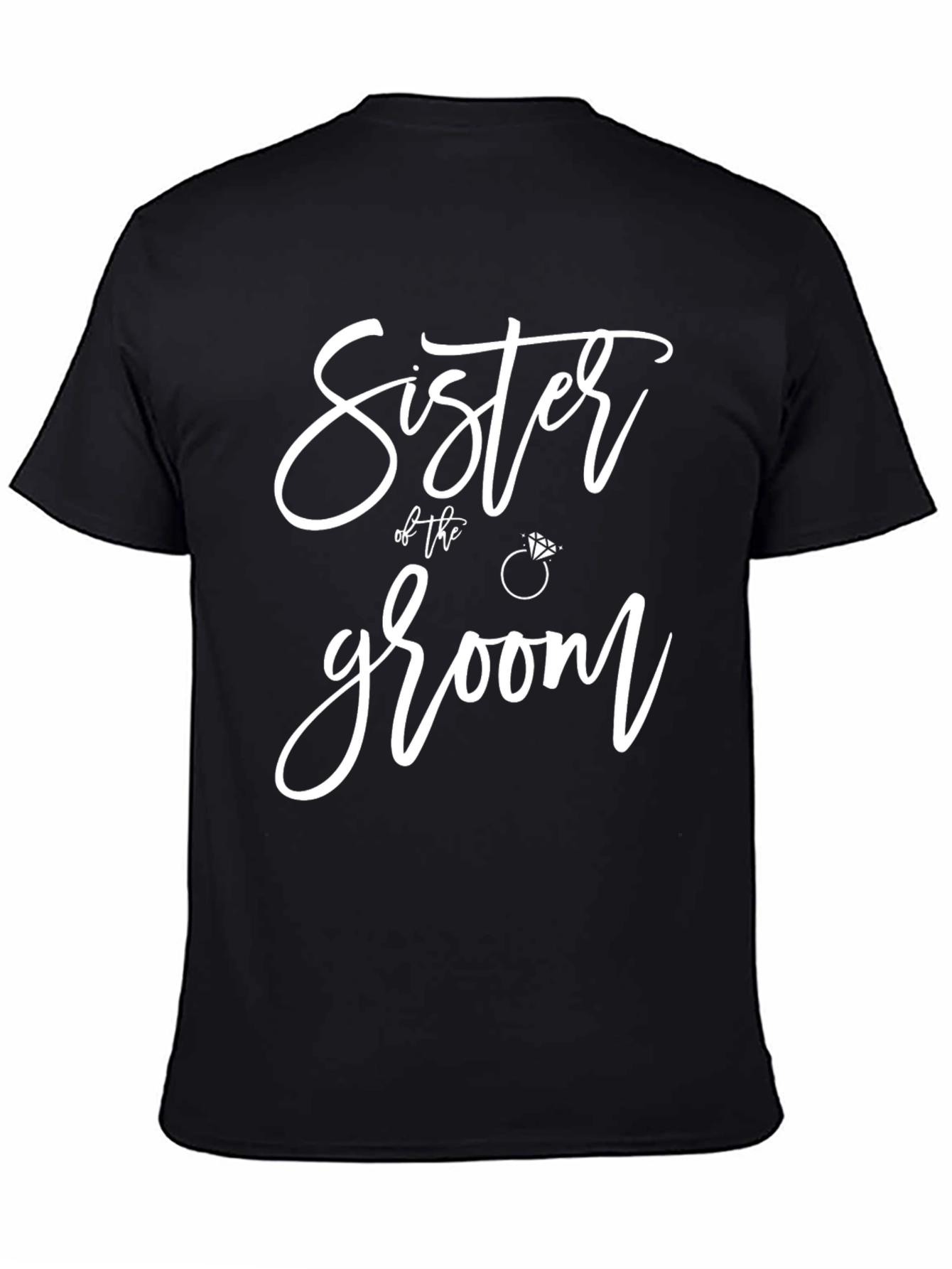 Sister of the Groom Wedding T-Shirt