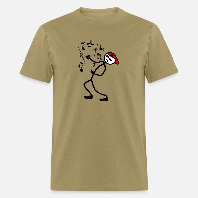 Air guitar player