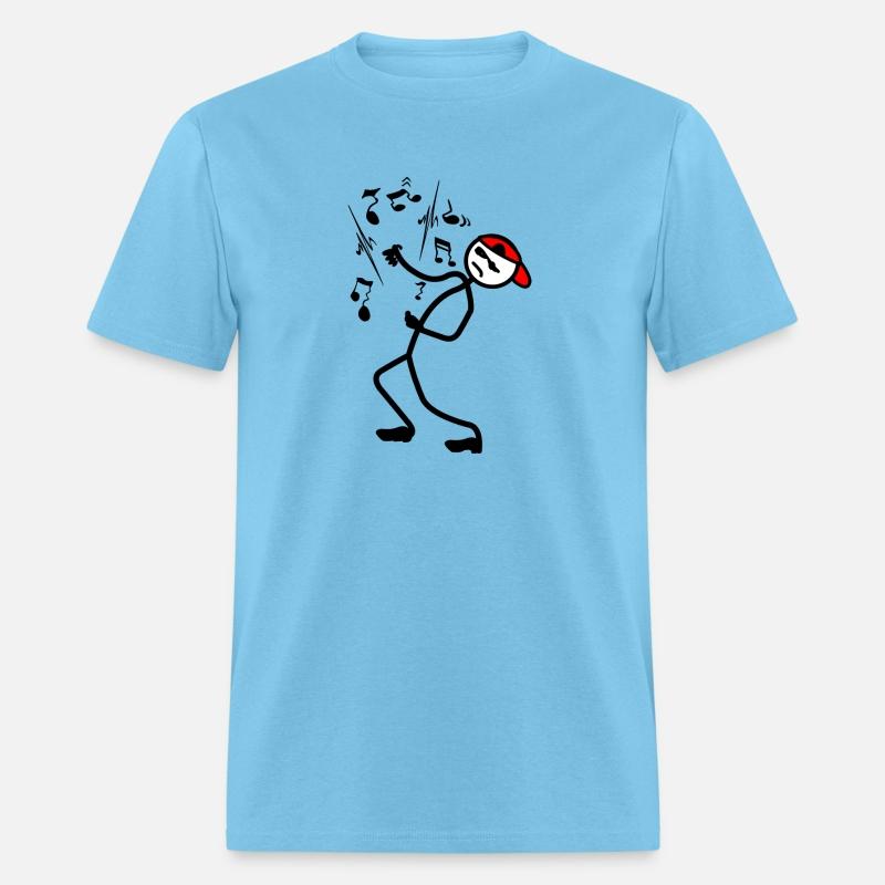 Air guitar player