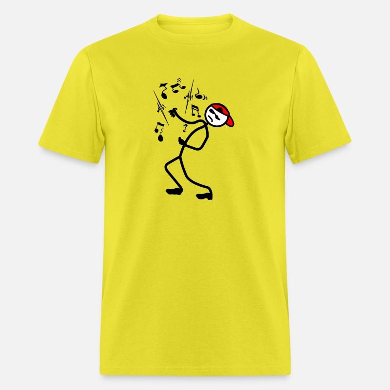 Air guitar player