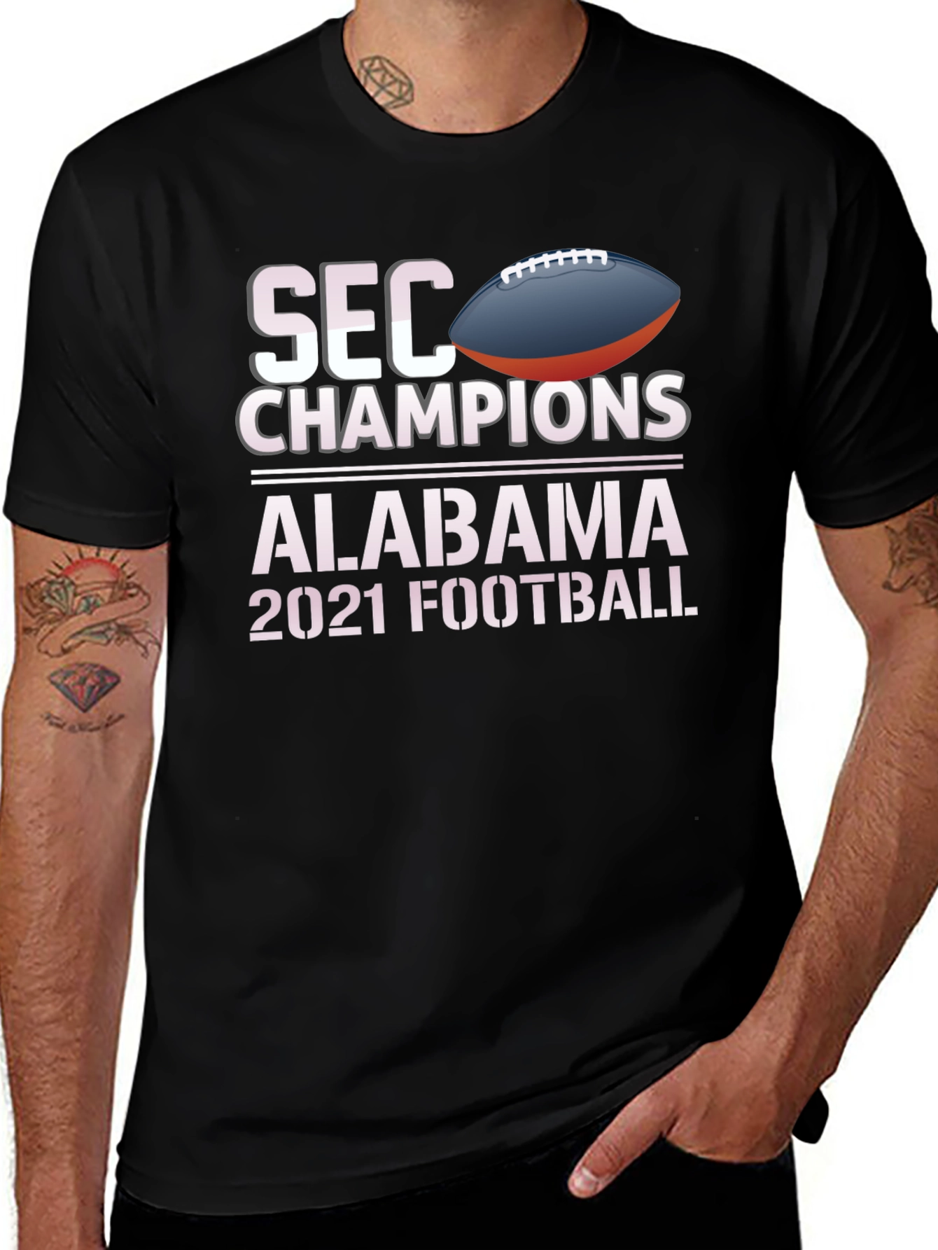 SEC Champions Alabama 2021 Football T-Shirt