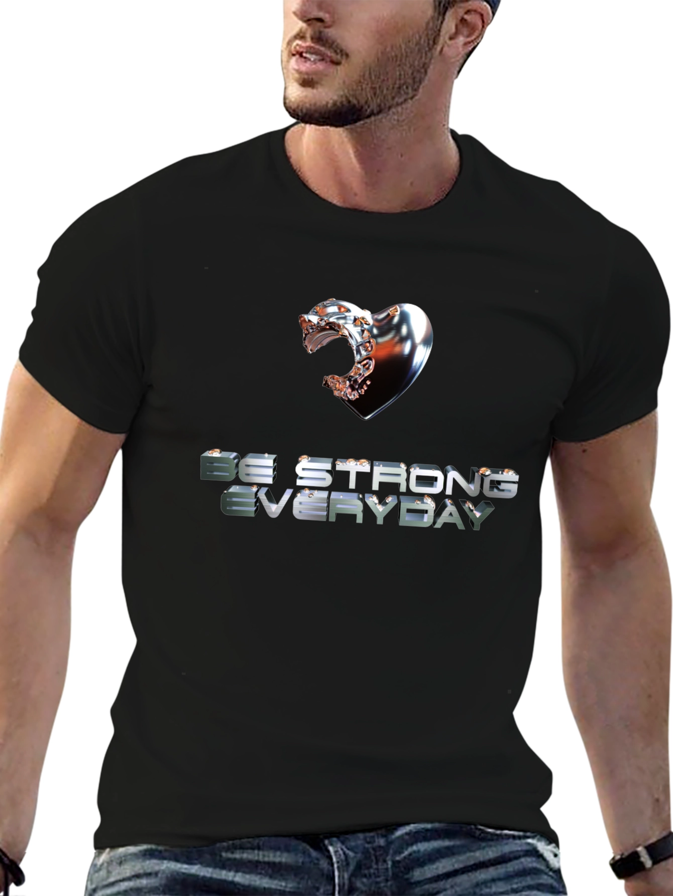 Be Strong Everyday Graphic Tee