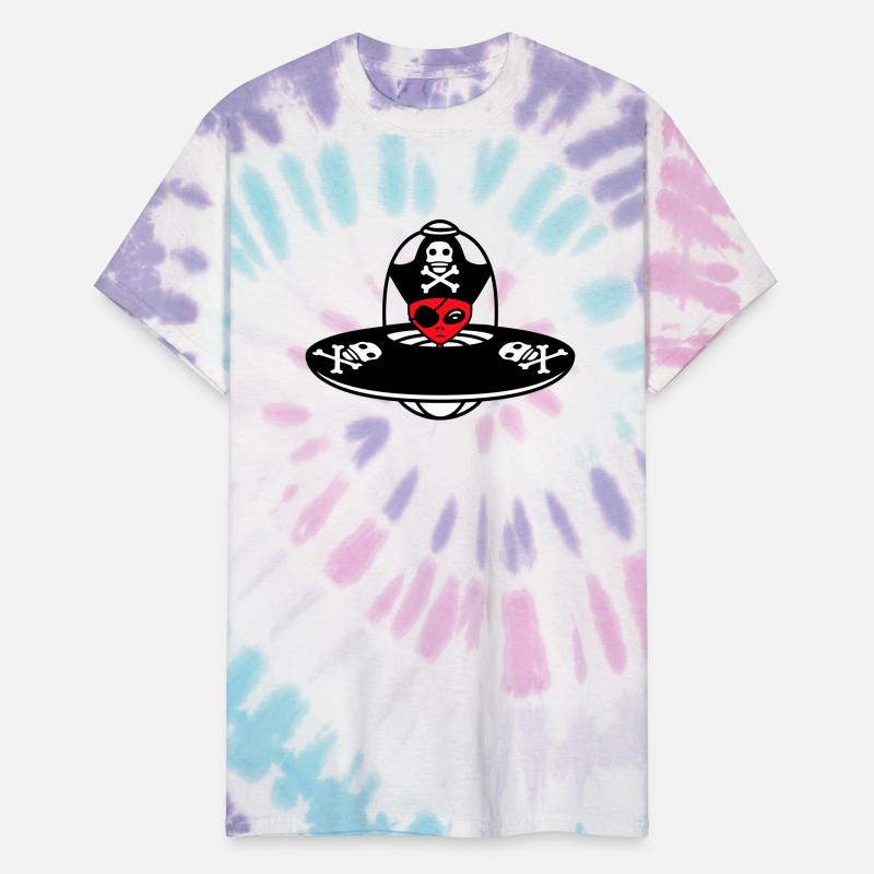 Alien Pirate Cool UFO Funny Extraterrestrial Being