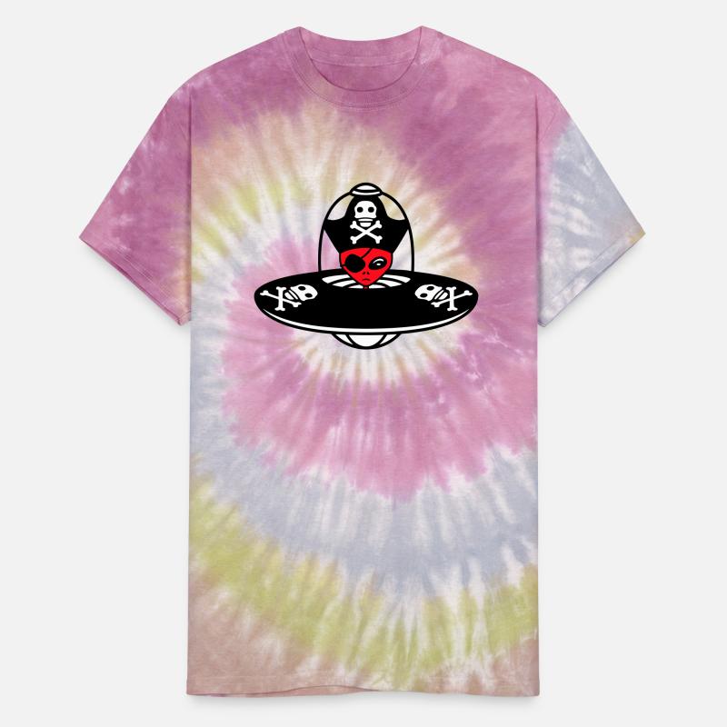 Alien Pirate Cool UFO Funny Extraterrestrial Being