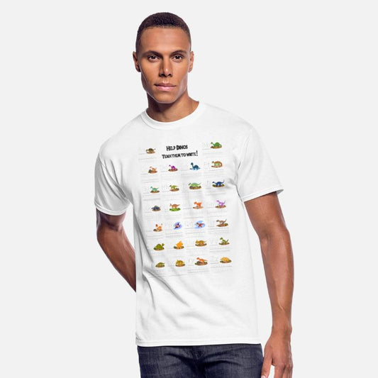 ALPHABET DINOSAUR - please help dinos to wright !