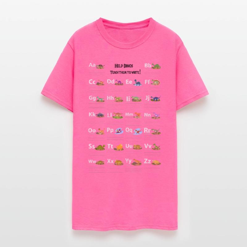 ALPHABET DINOSAUR - please help dinos to wright !