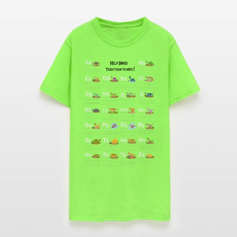 ALPHABET DINOSAUR - please help dinos to wright !