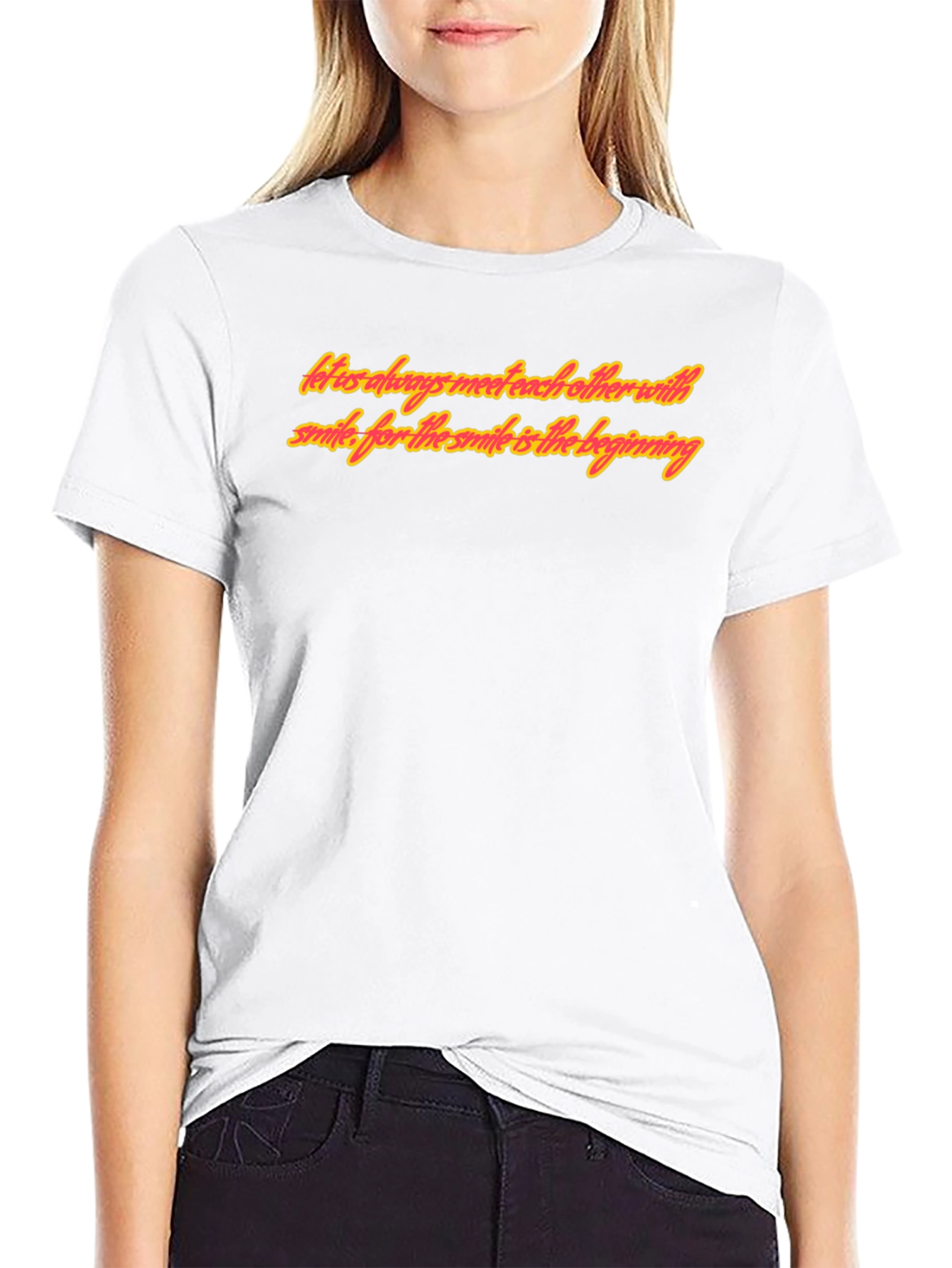 Smile is the Beginning T-Shirt