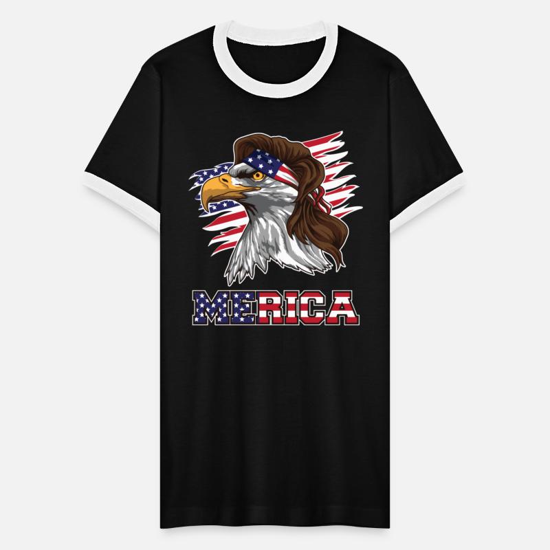 American Bald Eagle Mullet Merica Bird Of Prey