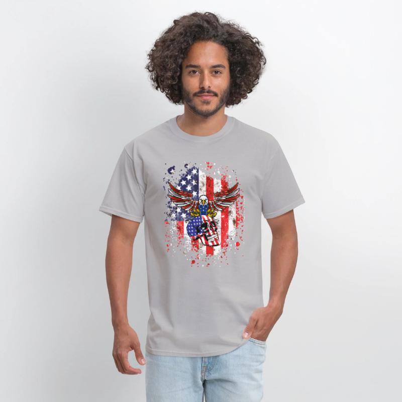 American eagle skull