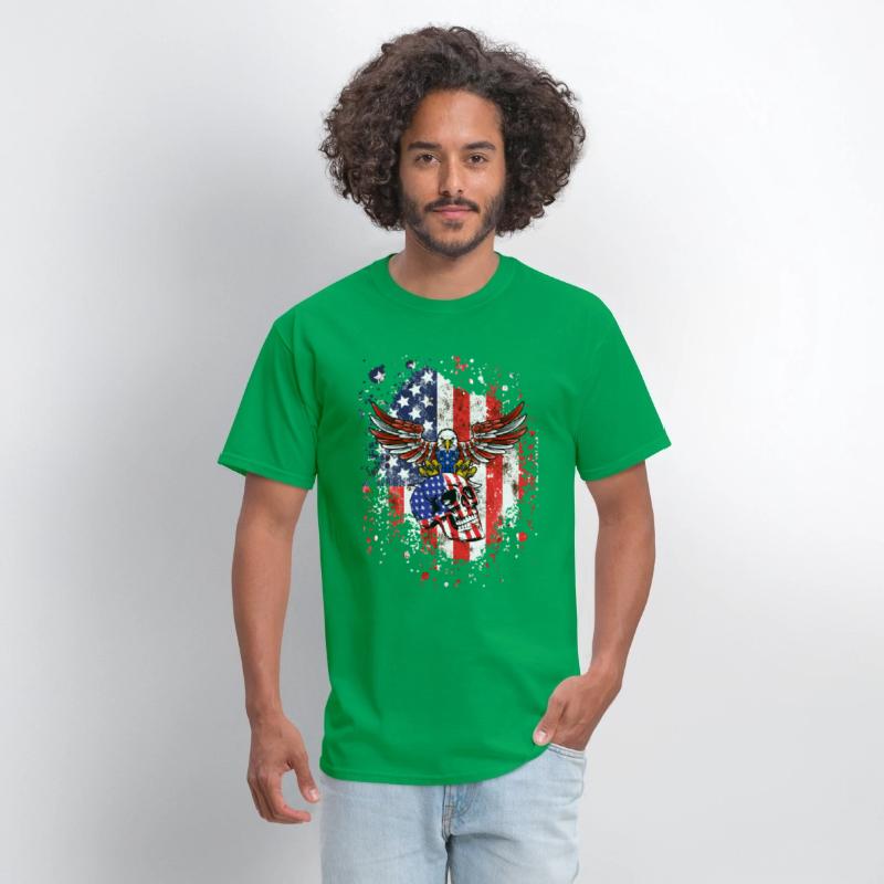 American eagle skull